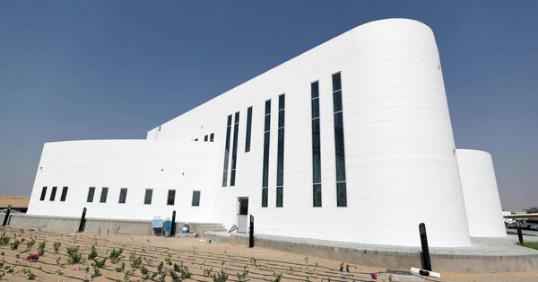 迪拜首座3D打印双层建筑落成 高9.5米/面积640平方米